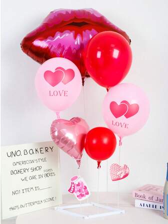 1 Set Desktop Balloon Stand Kit, Suitable For Valentine's Day, Wedding, Holiday Party Decoration, Desktop Balloon Column