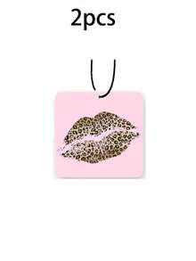 Leopard Print Car Fragrance Sheets, Car Air Freshener, Car Fragrance Mirror Hanging Decor, Creative Personalized Car Fragrance Sheets, Suitable For Car Interior And Wardrobe, Long-Lasting Scented Paper Air Freshener Hanging Decor, Car Interior Decoration, Car Accessories, Can Be Used For About 3 Months After Unsealing - Multicolor - View 19