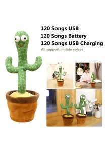 Kids Plush Interactive Toys - Green - View 1