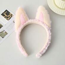 Demon Bubu Plush Headband - Cute Beast Ear Hairband With Animal Ears. Mischievous Monster Costume Accessory For Cosplay. Soft Plush Material For Themed Parties. Perfect For Photoshoots And Fantasy Events.,Valentine's Day Costume