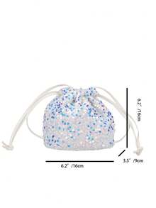 Bolso bandolera mini versátil y de moda para mujer - Blanco - Ver 10