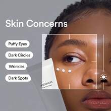 0.67 Fl Oz/20ml Soothing Moisturizing Bean Eye Cream, Contains Gentle Bean Ingredients, Korean Skincare - White - View 6