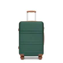20 24 28 32 Inch Suitcase ABS PC Hard Shell Luggage Carry On Cabin Check In XL Extra Large Lightweight Spinner Wheels TSA Lock 3 Piece Set Travel - Dark Green - View 11