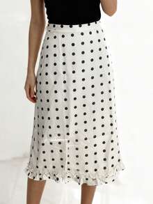 Women Skirts - Light Yellow - View 4