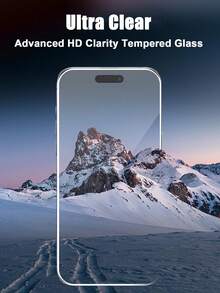 3 Packungen gehärtetes Glas für iPhone 17/17 Pro/17 Pro Max/17 Air/16/16 Plus/16Pro/16ProMax/15/14/13/12/11ProMax/X/XS/XR/Mini/7/8/14 Plus. Für iPhone Bildschirmschutz für iPhone 14/15 Pro Max. Glas 2025 Upgrade Version, 9H+ Premium gehärtetes Glas. Bildschirmschutz-Grundlagen, geeignet für täglichen Schutz, Büro, Zuhause, täglicher Schutz Büro Zuhause Handy Zubehör wasserdicht stoßfest kratzfest - Transparent - Übersicht 4