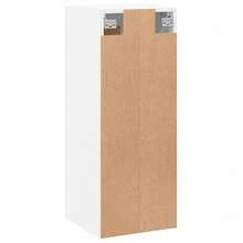 VidaXL biała szafka ścienna 34,5 x 34 x 90 cm, materiał drewnopochodny - Wielokolorowe - Zobacz 9