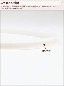 3 piezas Aros de bordado ovalados de estilo retro marrón con apariencia de grano de madera, marcos de estilo palaciego vintage para bordado de punto de cruz, bastidores de bordado, marcos de tufting, aros colgantes para atrapasueños, 7 tamaños, hechos de ABS y PVC con ganchos metálicos, adecuados para decoración de Halloween, Navidad, teléfono, llavero, bolso, escritorio, mesita de noche, accesorios de coche - Marrón - Ver 7