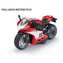 Ducati Motorcycle Die-Cast Replica 1:12 - Sound & Light Collection Toy, Ideal Gift For 3+ Kids On Christmas/Birthday (3 Colors, 1pc)