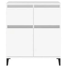 Credenza vidaXL bianca 60x35x70 cm Materiale a base di legno - Multicolore - Visualizzare 7