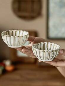 2 Stücke/4 Stücke Dipschälchen, Vintage japanischer Stil Keramik Gewürzplatten, hochwertige Geschirr Vorspeisen Teller für Sojasauce, Essig, Salatdressing, Ketchup, Essiggurken - Verschiedenfarbig - Übersicht 4