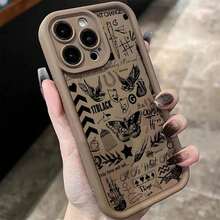 Fashionable Creative Phone Case For Apple 17 Pro Fashion New D-Directions O-One Phone Case, Suitable For 17, 16, 15, 14, 13, 12, 11 Pro, Mini XR/XS/X 7/177 Plus - Shockproof Soft TPU Back Case, Halloween Phone Case, Cool Phone Case, Retro Phone Case, Cute Phone Case, Cute Phone Funny, Daily Use Cover, Durable Material, Lightweight Protective Case, Technology Enthusiast, Smartphone User 17 Case 17 Pro Max Coverlong Sleeve Tops - 款式1(1pc) - 查看 6
