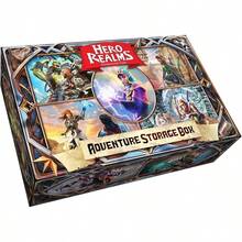 Realms Adventure Storage Box u2013 Card Deck Box - Durable and Sturdy - Compatible with Deck Building Game, Blue - Azul - Ver 3