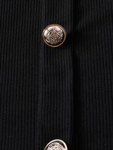 2pcs/Set Young Girl' Bubble Collar Short Sleeve Top And Heart Net Mesh Skirt Set, Spring/Summer