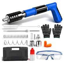 Pistola Remachadora de Clavos - Azul - Ver 1