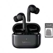 Lenovo 联想EA230真无线迷你耳机，蓝牙5.4耳塞，触控操作，低延迟游戏耳机，远距离高清通话降噪麦克风，入耳式无线耳机