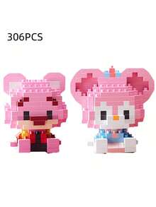 Mini Princess Building Blocks, Including And Other Cartoon Characters, Suitable For Educational DIY Games, Cartoon Animation Games, Back To School Supplies, As Well As Christmas And Birthday Gifts. Anime Character Toys Are Also Suitable.