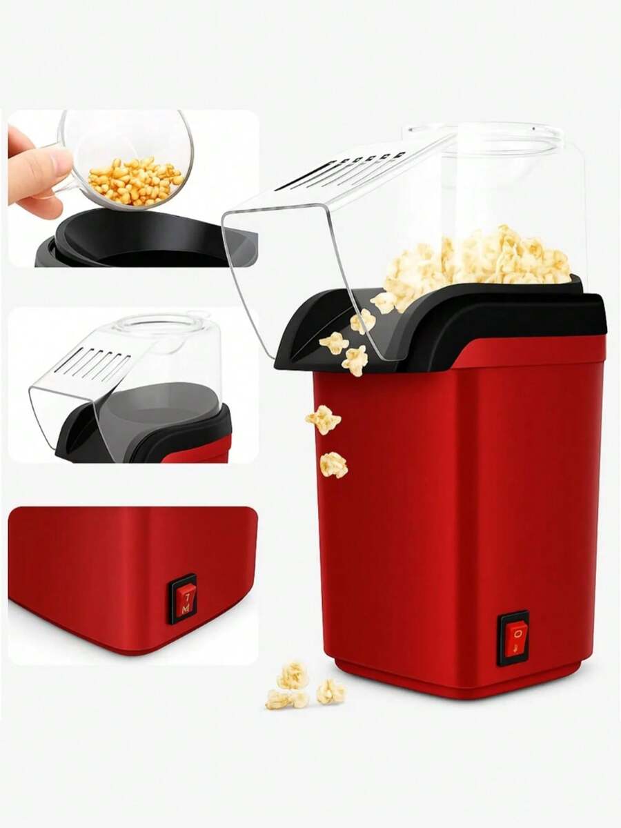 Electric Popcorn Maker Without Oil - 美規A型插(110-127V) - 查看 1