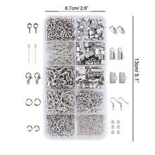 1 Set Perlengkapan Pembuatan Perhiasan Deluxe untuk Pemula, Termasuk Anting, Aksesoris Kalung, Manik-manik DIY, Set Alat Tang, Cocok untuk Perbaikan, Pembuatan, dan Desain Perhiasan - Untuk Dewasa, Pemula, dan Pecinta Perhiasan - Set Aksesori Tang - View 6
