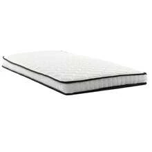 Spring Mattress, Dimensions: 90 * 200 Cm, Thickness: 10 Cm, Firmness Level: H3, With Ergonomic Modules And Lumbar Support; Rolled Mattress - White - View 7