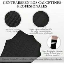 Pilates Kit Casa 6 en 1 Incluye Aro Pilates 38cm,Pelota Yoga 25cm,Bandas Elasticas Resistencia,Correa de Estiramiento,Anillo de Yoga Chica y Calcetines Antideslizantes,Essential Accesorios de Pilate(Negro) - Multicolor - Ver 7