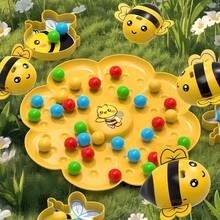 Kids Bee & Honey Magnetic Toys, Multi-Person Interactive Fun Magnetic Toys, Animal Shaped Toys, With Magnetic Bottom Design