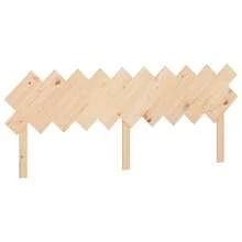 Tête de lit vidaXL 196 x 3 x 80,5 cm en pin massif - Multicolore - Voir 7
