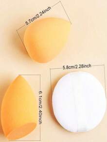 12件套多功能化妆刷套装，包含散粉刷、腮红刷、粉底刷、眼影刷、晕染刷、轮廓刷，以及斜切美妆蛋、圆头美妆蛋和白色粉扑。适合夏季、返校季、旅行、情人节等场合，价格实惠，是送给女性、化妆师和专业化妆师的理想之选。 - 彩色 - 查看 8