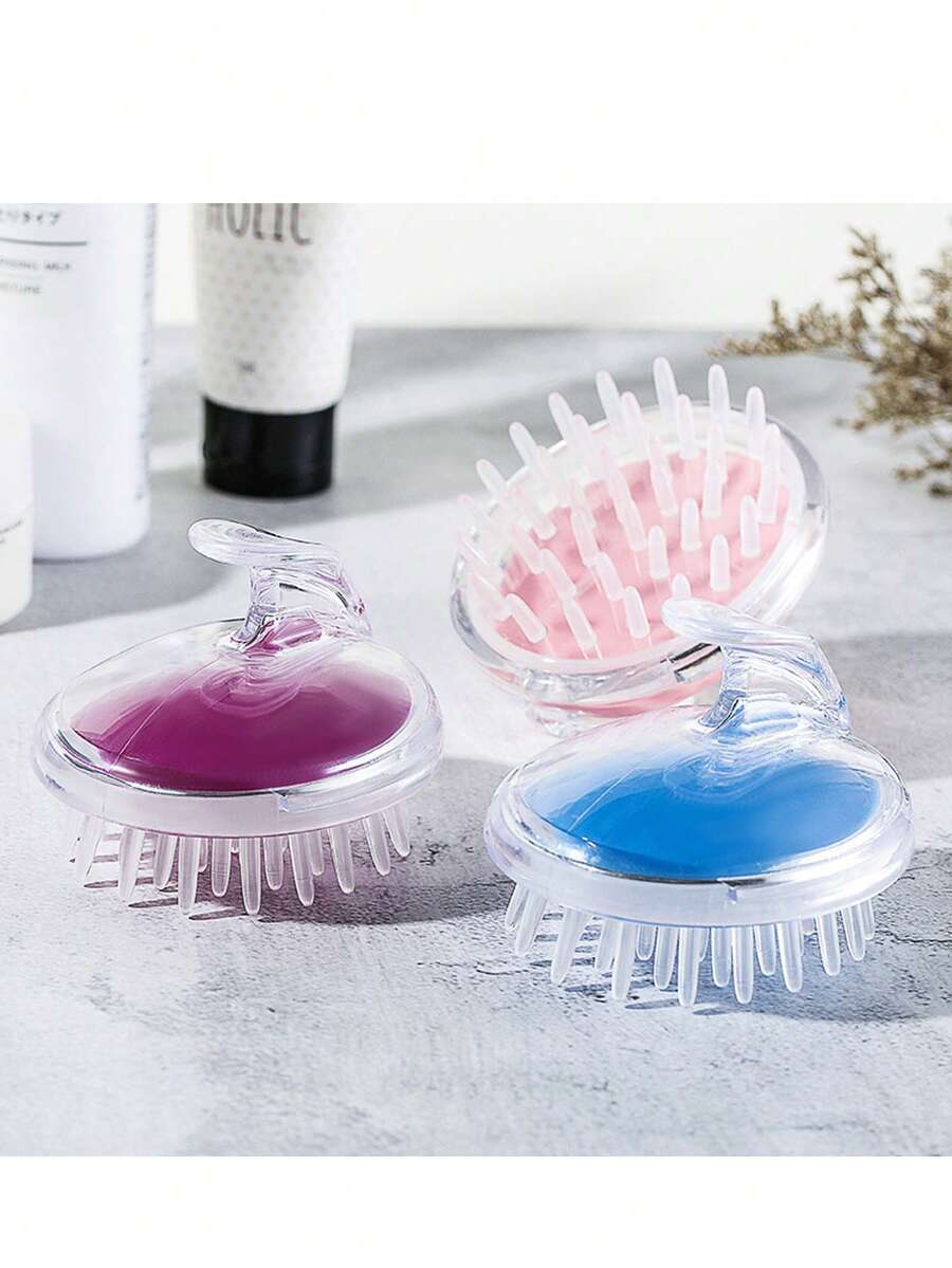 2 Stücke weiche Silikon Kopfhaut- & Körperbürste, flexible Borsten mit ergonomischem Griff, hochwertiges hautfreundliches Material vermeidet Irritationen, reinigt Haarwurzeln & Körperhaut gründlich, fördert Entspannung & Durchblutung, perfekt für die Badezimmer-Dusch-Routine, unverzichtbares Pflegeutensil für alle Geschlechter