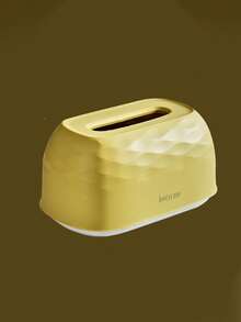 三件套豪华弹簧式纸巾盒套装，创意自动升降式纸巾盒，多功能桌面家居装饰，壁挂式两用餐巾纸收纳盒 - 彩色 - 查看 11