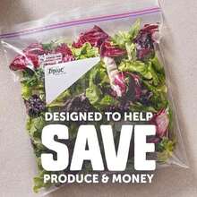 Food Storage Produce Bags, Seal Top To Keep And Control Moisture, 15 Bags Total - 15個裝 - 查看 6