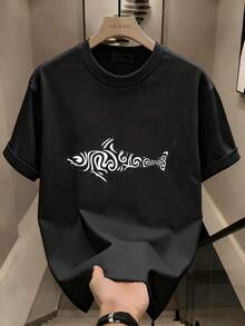 Men T-Shirts - Black - View 8