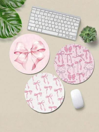 3 Parçalı Sevimli Fare Altlığı Seti: Yuvarlak Ofis Fare Altlığı, Mini Seyahat Fare Altlığı (Kaymaz Kauçuk Tabanlı) ve Dizüstü Bilgisayar Ofis Kauçuk Fare Altlığı, Hem Erkekler Hem Kadınlar İçin Uygundur. Ofis, Ev, Çalışma ve Oyun İçin Kullanılabilir. Boyut: 20*20*0.2cm