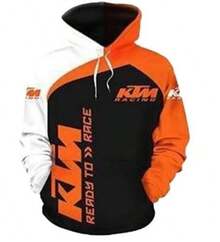 Brand New KTM Hoodie Motorcycle Pullover 3D Digital Printing Men's Fashion - 混合色 - 查看 6