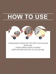 Jewelry Cleaner, Metal Jewelry Cleaning Liquid, Jewelry Cleaner: It Can Clean Diamond Rings, Necklaces, And Gold, Remove Rust And Dust. Diamond Necklace Rust Remover, Silver Polish And Cleaner - Clean, Brighten, And Polish. Jewelry Metal Cleaning Liquid, A Maintenance Solution For Removing Rust And Dust On Necklaces, Spray - Cleans Gold Necklaces And Jewelry Accessories. - Multicolor - View 10