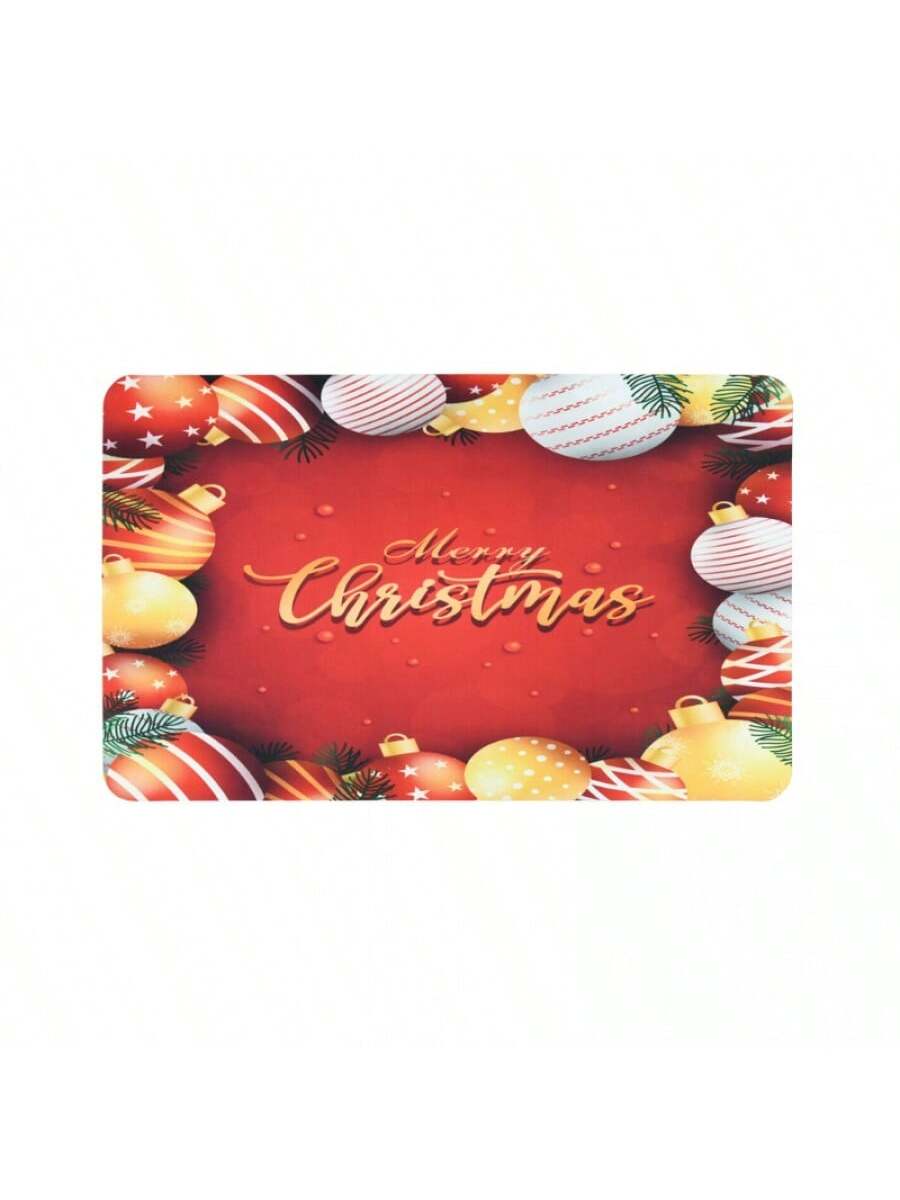 Alfombra de tierra de diatomeas 48*78 - Estilo navideño