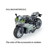 Ducati Motorcycle Die-Cast Replica 1:12 - Sound & Light Collection Toy, Ideal Gift For 3+ Kids On Christmas/Birthday (3 Colors, 1pc)