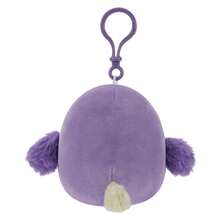 Squishmallow Official Kellytoy Collectible Bird Squad Plush Animal (Neha Purple Dodo, 3.5 Inch Clip-On) - Neha - View 4