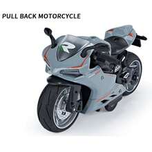 Ducati Motorcycle Die-Cast Replica 1:12 - Sound & Light Collection Toy, Ideal Gift For 3+ Kids On Christmas/Birthday (3 Colors, 1pc)