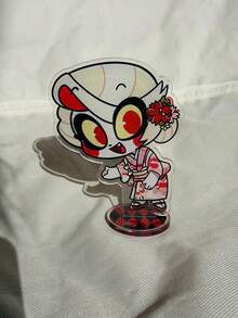 15 cm Figure debout en acrylique de Charlie Muster, Modèle de support de bureau Vagia, Ensemble décoratif, Ensemble cadeau - Multicolore - Voir 13