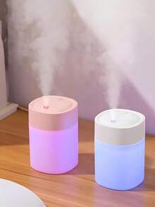 1个迷你USB加湿器，200毫升/插电式，适用于卧室、浴室等家居小空间，兼具空气净化、清新、室内喷雾功能，是馈赠同事的理想之选。 - 彩色 - 查看 1