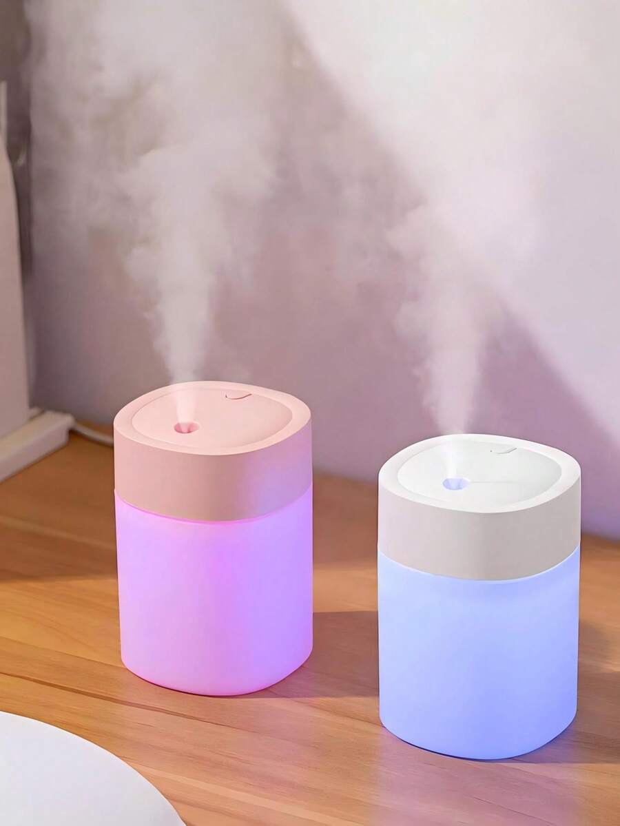 1个迷你USB加湿器，200毫升/插电式，适用于卧室、浴室等家居小空间，兼具空气净化、清新、室内喷雾功能，是馈赠同事的理想之选。 - 彩色 - 查看 1