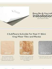 Achim Home Furnishings FTVMA45020 Nexus auto adherente 20 baldosas de vinilo, 30,5 x 30,5 cm Carrera Mármol - Gris Claro - Ver 5