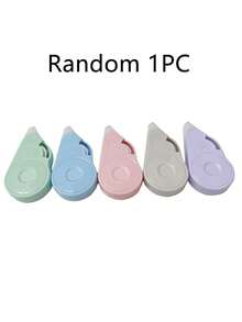 8m High-Quality Correction Tape, Suitable For Correcting Errors, Office Supplies, School Supplies, Household Items, Back To School Gifts, School & Office Stationery, Student Supplies, Random Color 1/2pcs - Multicolor - View 9