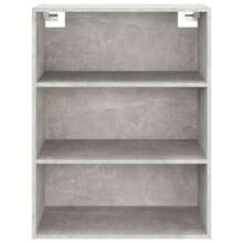 Armoire murale vidaXL, gris béton, 69,5 x 32,5 x 90 cm - Multicolore - Voir 5