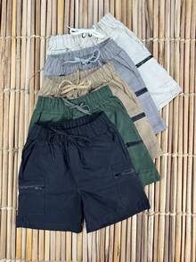 KIT WITH 3 CARGO SHORTS - EXCLUSIVE LAUNCH - 彩色 - 查看 10