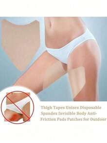 5-100pcs Anti-Chafing Thigh Bands, Designed To Prevent Friction On Inner Thighs, Suitable For Summer Wear, Unisex. Specially Designed For Women's Inner Thighs And Calves To Provide Comfort.