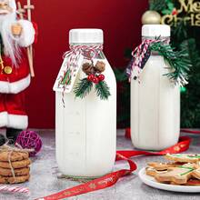 2/4-Piece Glass Baby Bottle Set With 2 Divided Lids, Sealed Heavy-Duty Screw-On Caps, 32OZ Reusable Glass Jar With 3 Lids! Breast Milk Storage Bottles, Suitable For Yogurt, Nut Milk, Juice, Syrup, Coffee Creamer, And More. - 4 cái - Xem 6