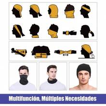 DQST Bandanas Deportivas 4 Packs para Hombre y Mujer. Proteccin El Viento y Los Rayos, Sedoso y Elstico, Adecuado para Deportes, Ciclismo, Motocicleta, Montaismo, Esqu, etc. - 4 Colores A - Ver 3