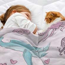 Mando And Grogu Themed Ultra Soft Flannel Fleece Throw Blanket For Couch, Cozy Lightweight Warm Bed Blanket For Adults Kids, Large Decorative Accent For Sofa Living Room, Mandalorian Design (1) - 圖片顏色 - 查看 3