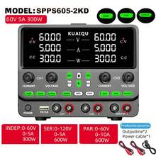 Dual-Channel Benchtop Power Supply, 4-In-1 Adjustable Power Supply, Serial-Parallel Function, Enhanced OCP/OVP Output Switch, Memory - 升級OCPOVP60V5A - 查看 12